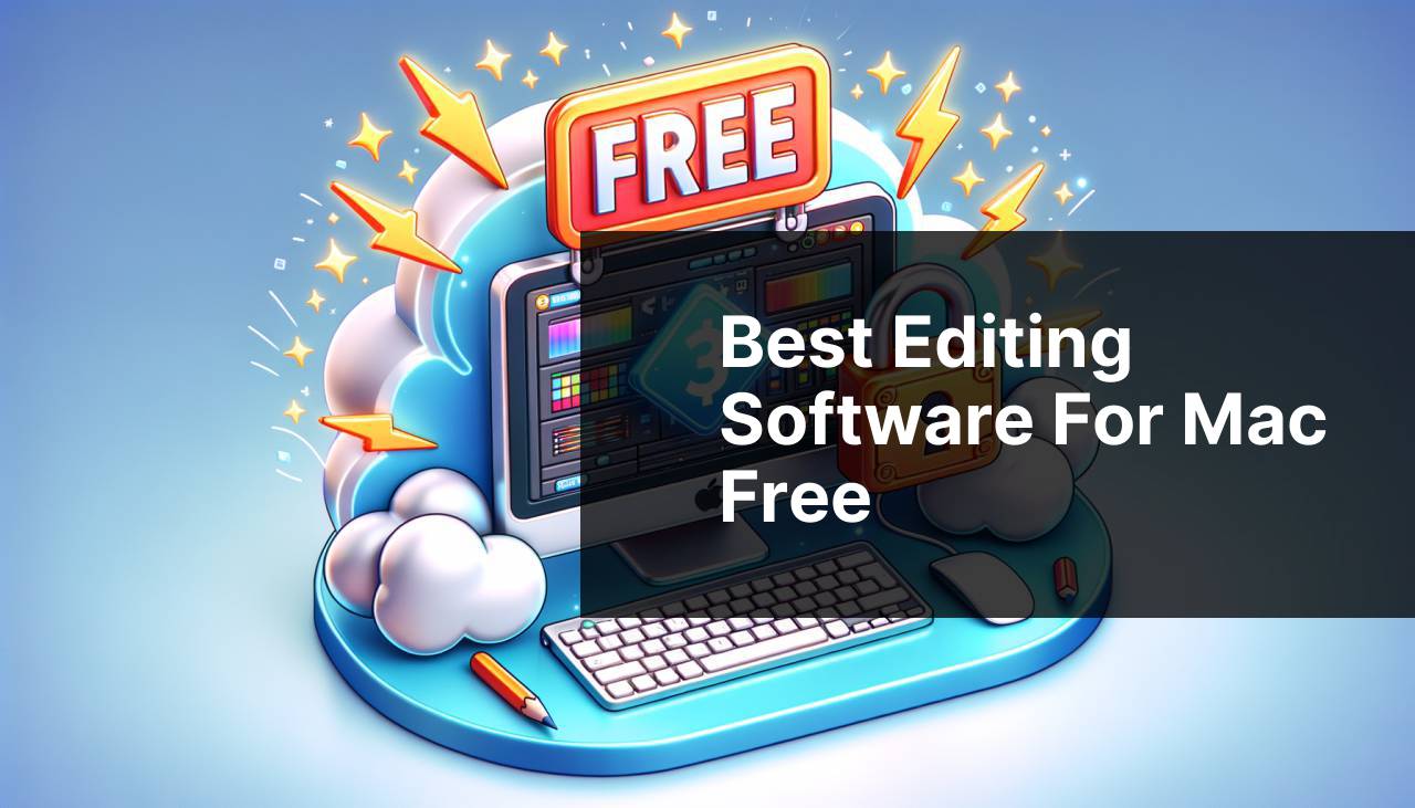 Best Editing Software For Mac Free