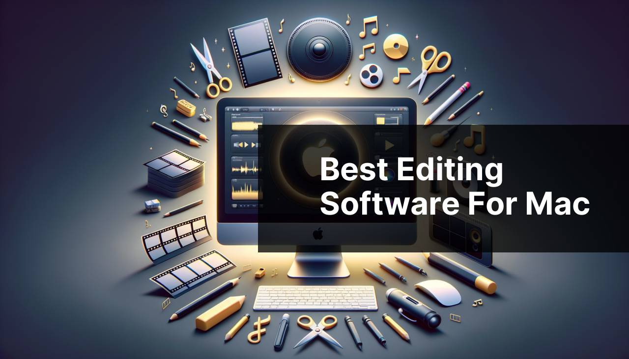 Best Editing Software For Mac