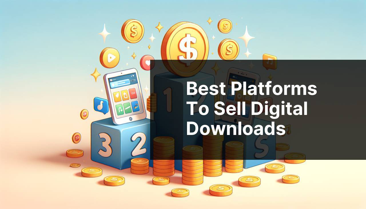Best Platforms To Sell Digital Downloads