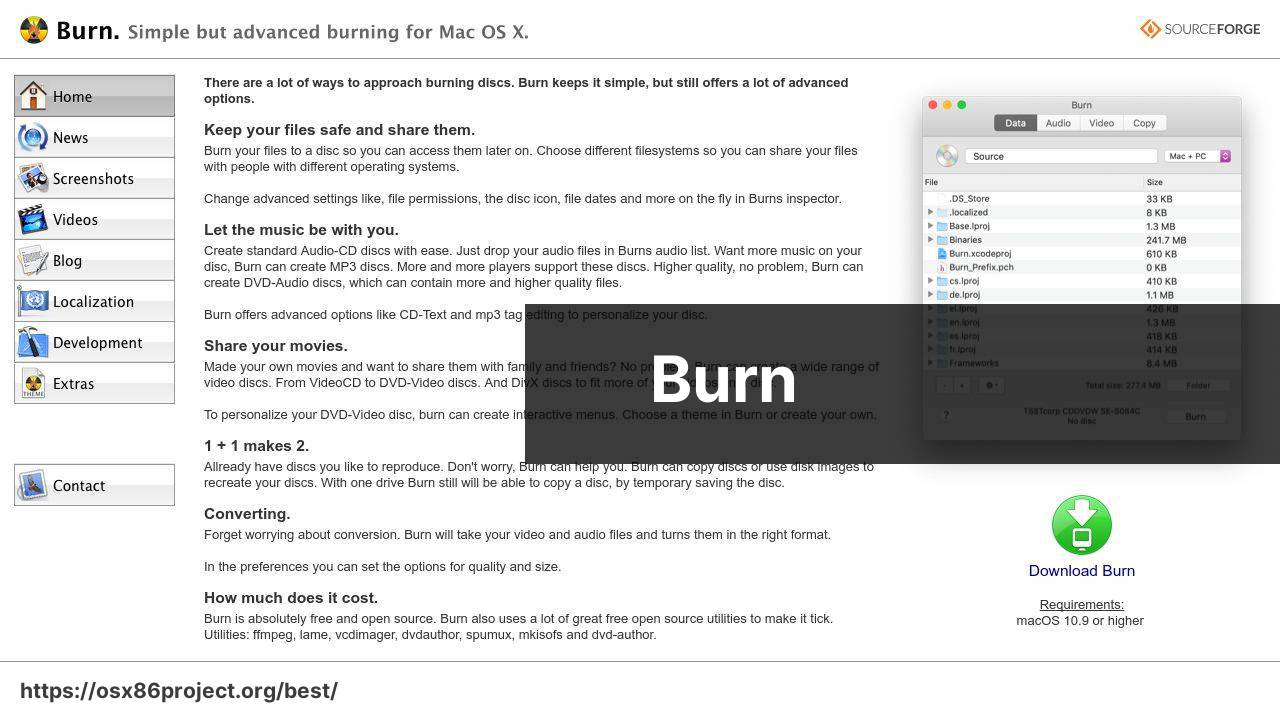 https://burn-osx.sourceforge.io/Pages/English/home.html screenshot