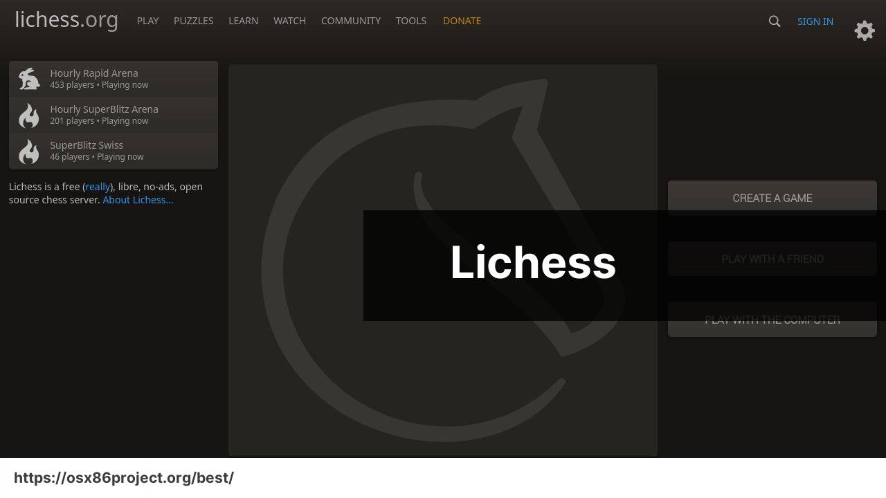 https://lichess.org/ screenshot