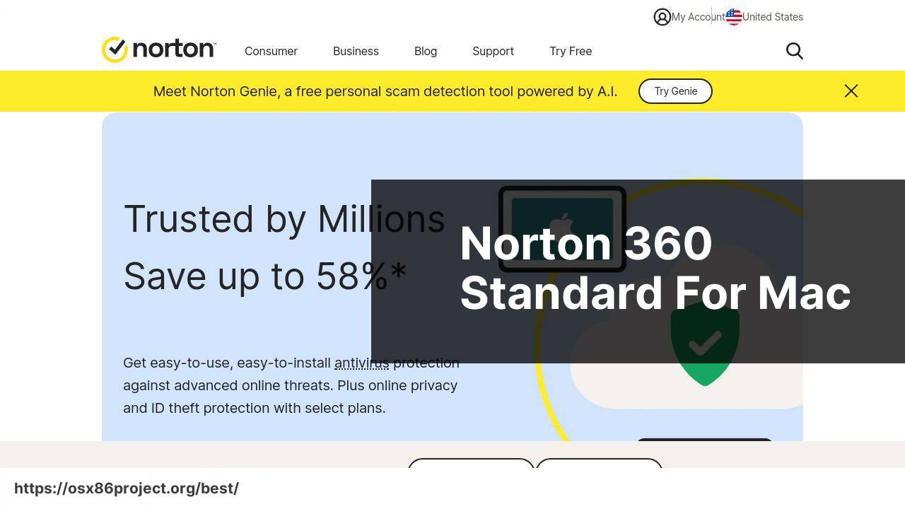 https://norton.com/mac-security screenshot