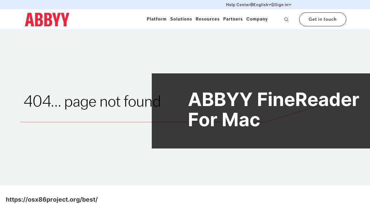 https://www.abbyy.com/en-us/finereader/finereader-for-mac/ screenshot