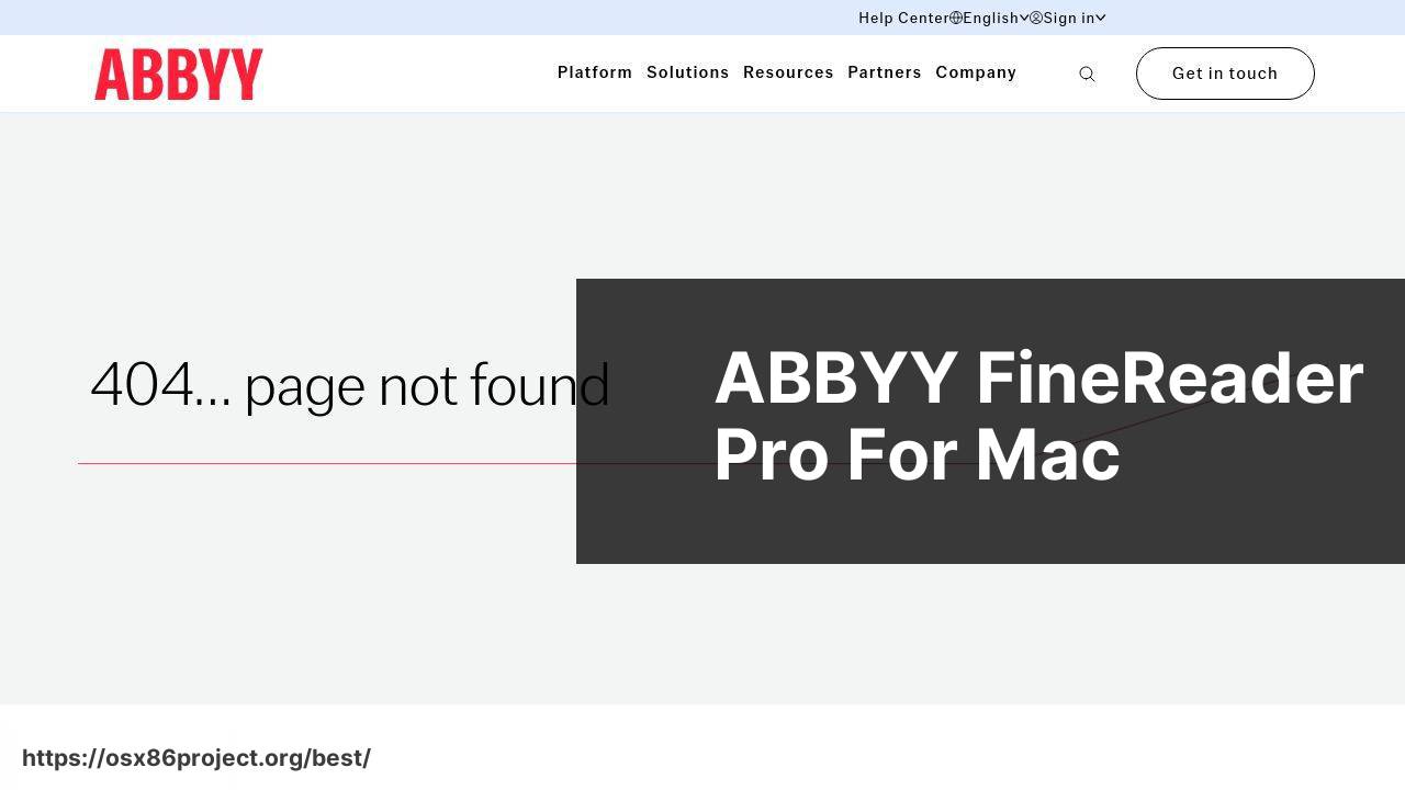 https://www.abbyy.com/finereader-pro-mac screenshot