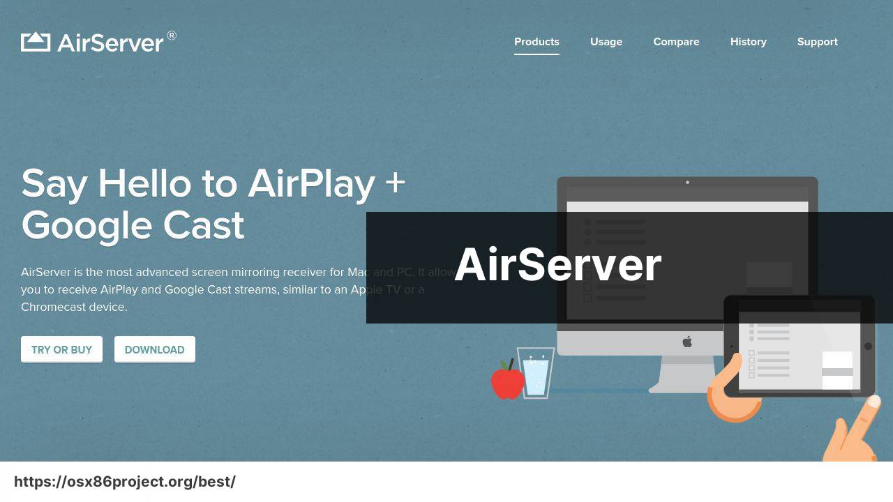 https://www.airserver.com/Mac screenshot