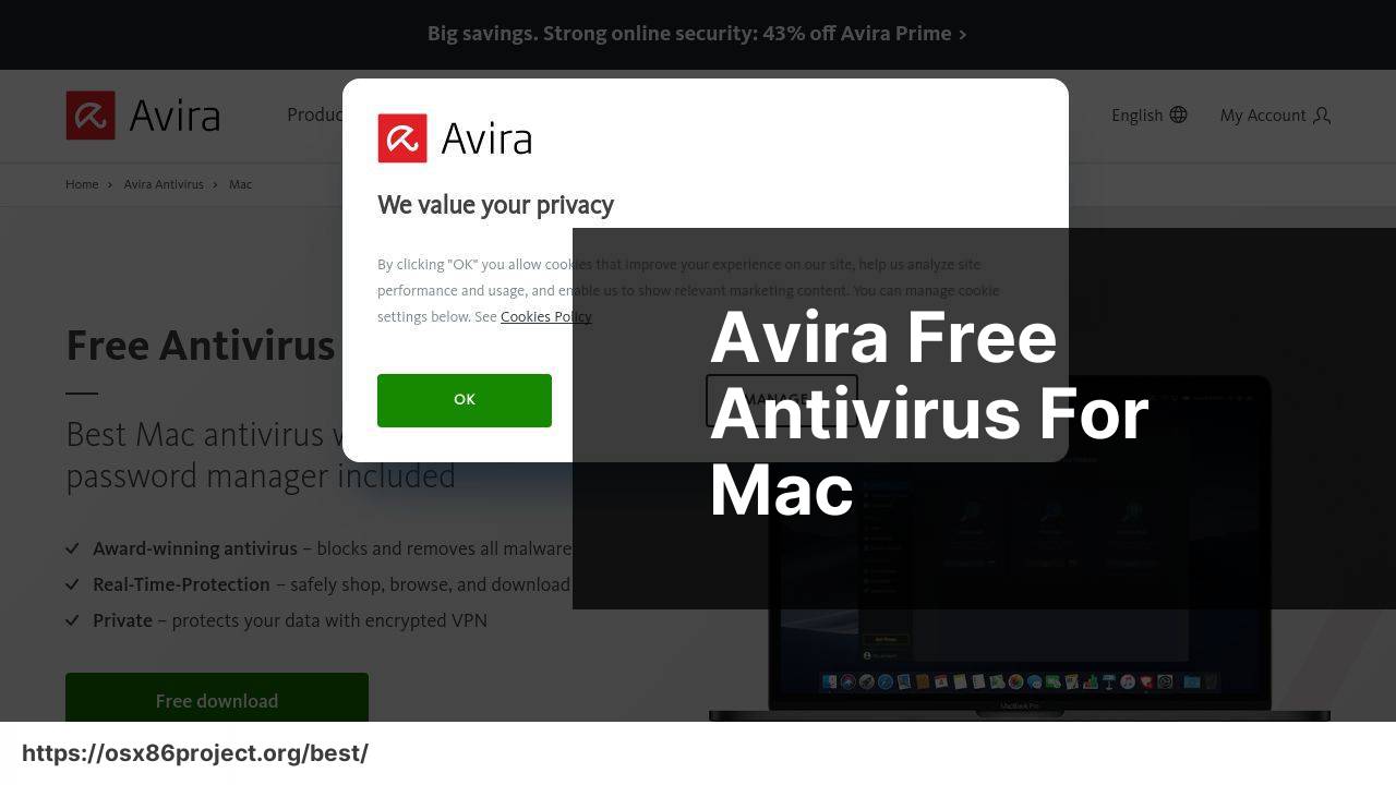 https://www.avira.com/en/free-antivirus-mac screenshot