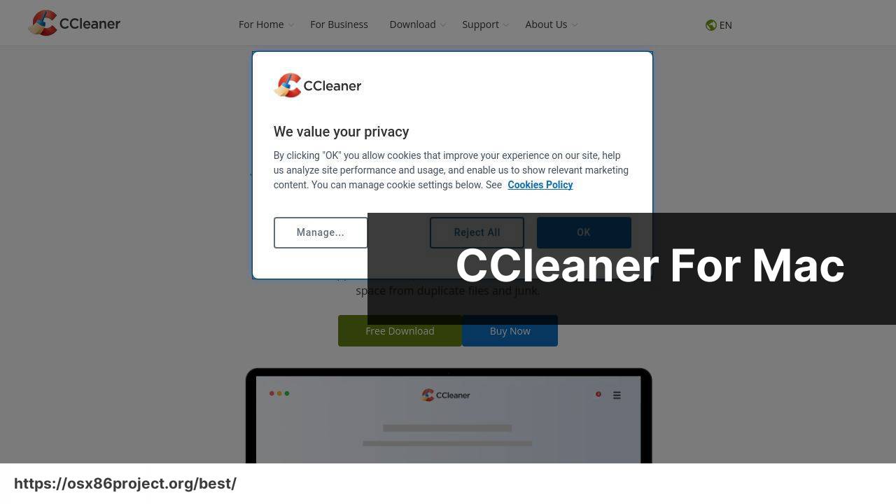 https://www.ccleaner.com/ccleaner-mac screenshot