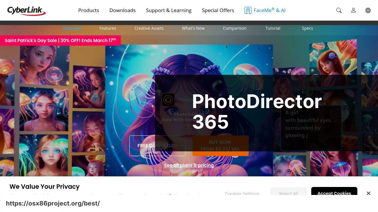 https://www.cyberlink.com/products/photodirector-photo-editing-software-365/overview_en_US.html screenshot