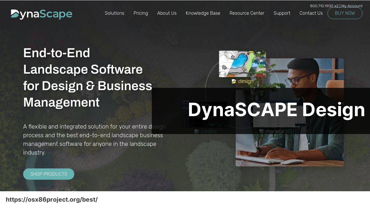 https://www.dynascape.com screenshot