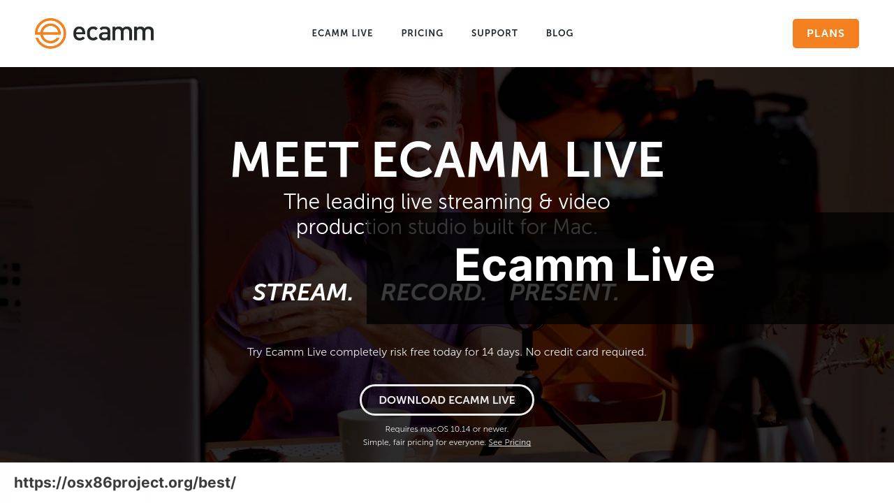 https://www.ecamm.com/mac/ecammlive/ screenshot