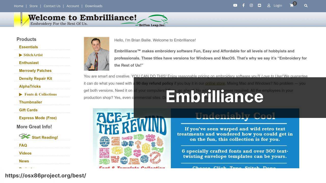 https://www.embrilliance.com/ screenshot
