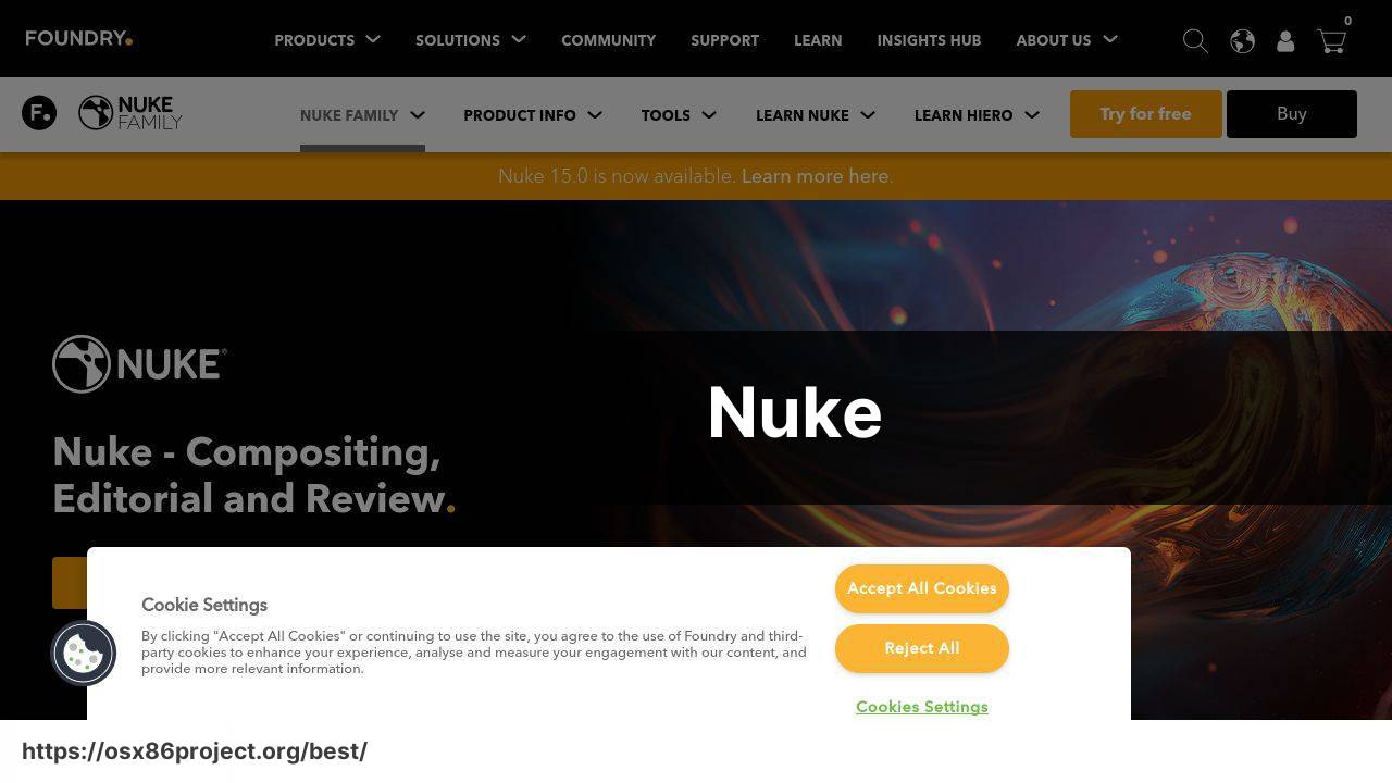 https://www.foundry.com/products/nuke screenshot