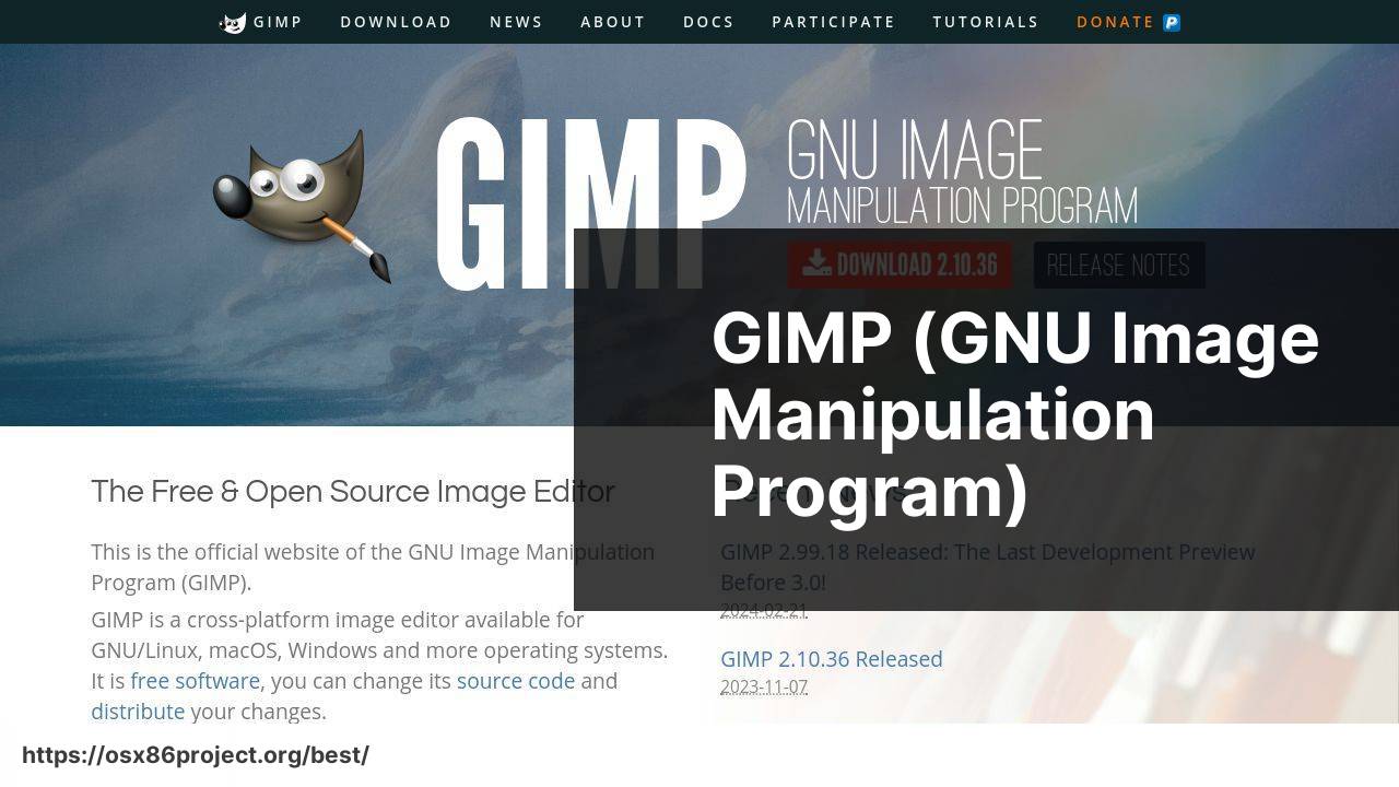 https://www.gimp.org/ screenshot