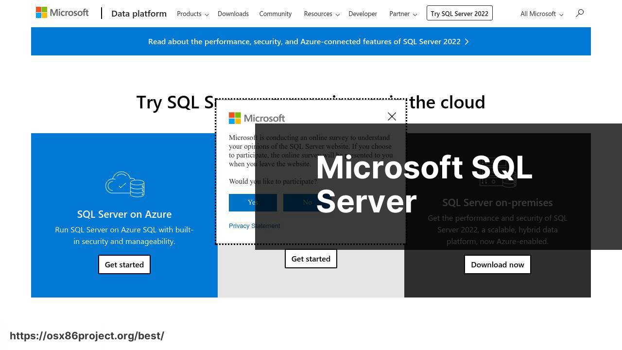 https://www.microsoft.com/en-us/sql-server/sql-server-downloads screenshot