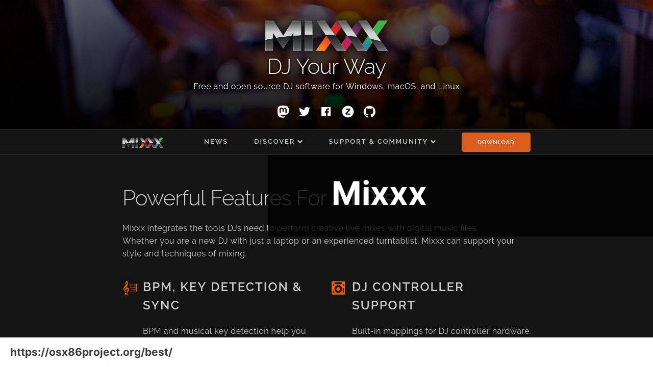 https://www.mixxx.org/ screenshot