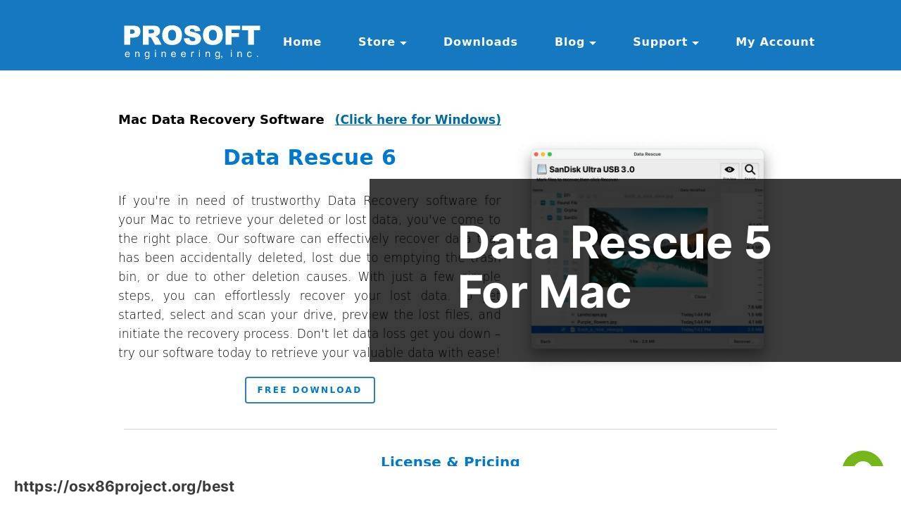 https://www.prosofteng.com/mac-data-recovery/ screenshot