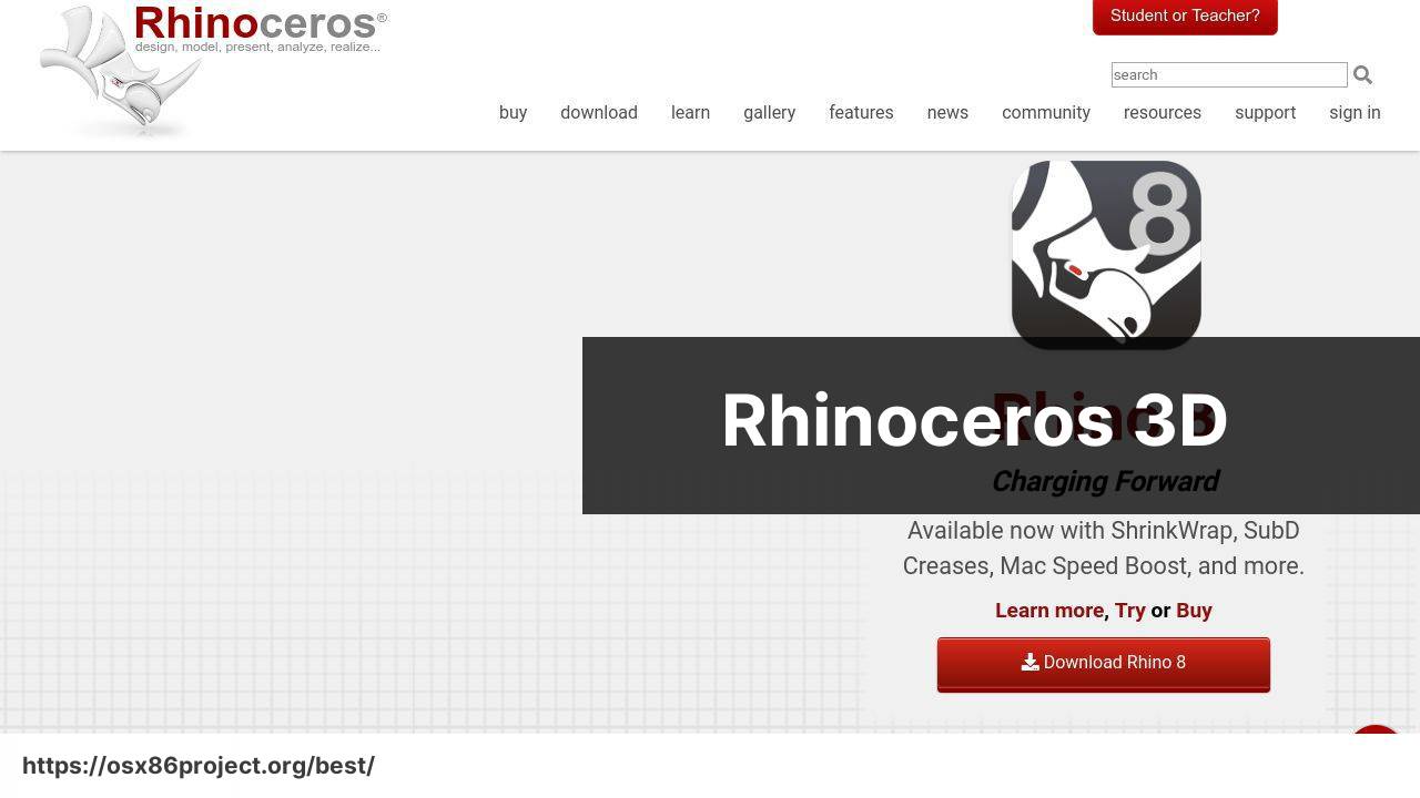 https://www.rhino3d.com screenshot
