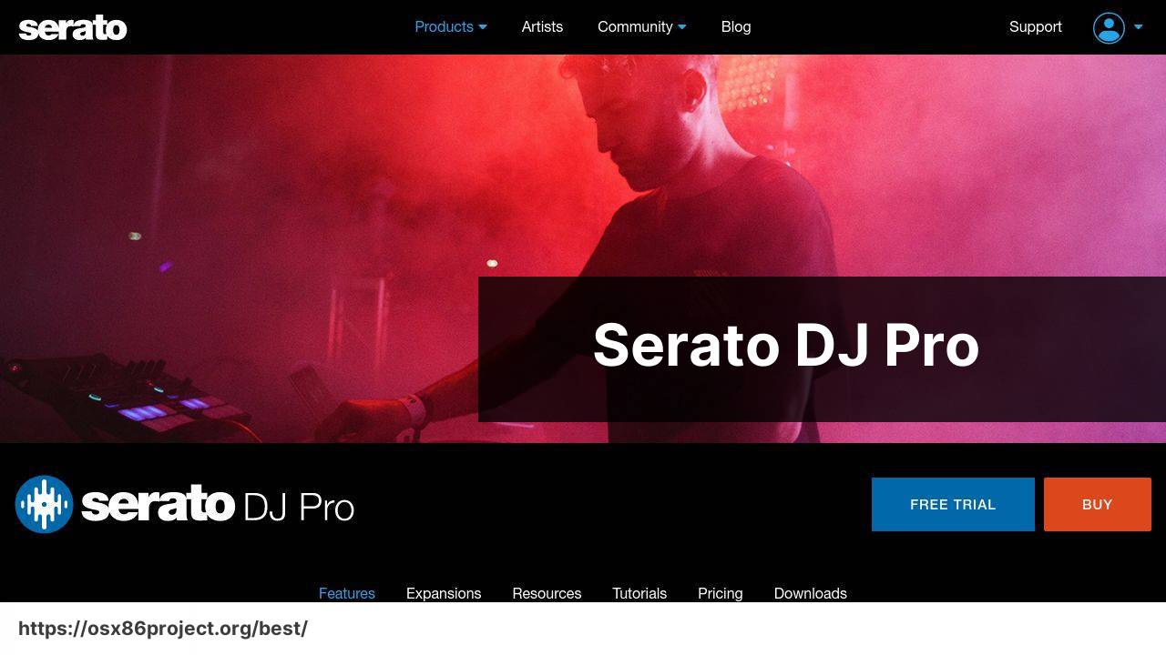 https://www.serato.com/dj/pro screenshot