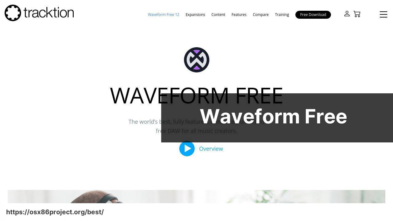 https://www.tracktion.com/products/waveform-free screenshot