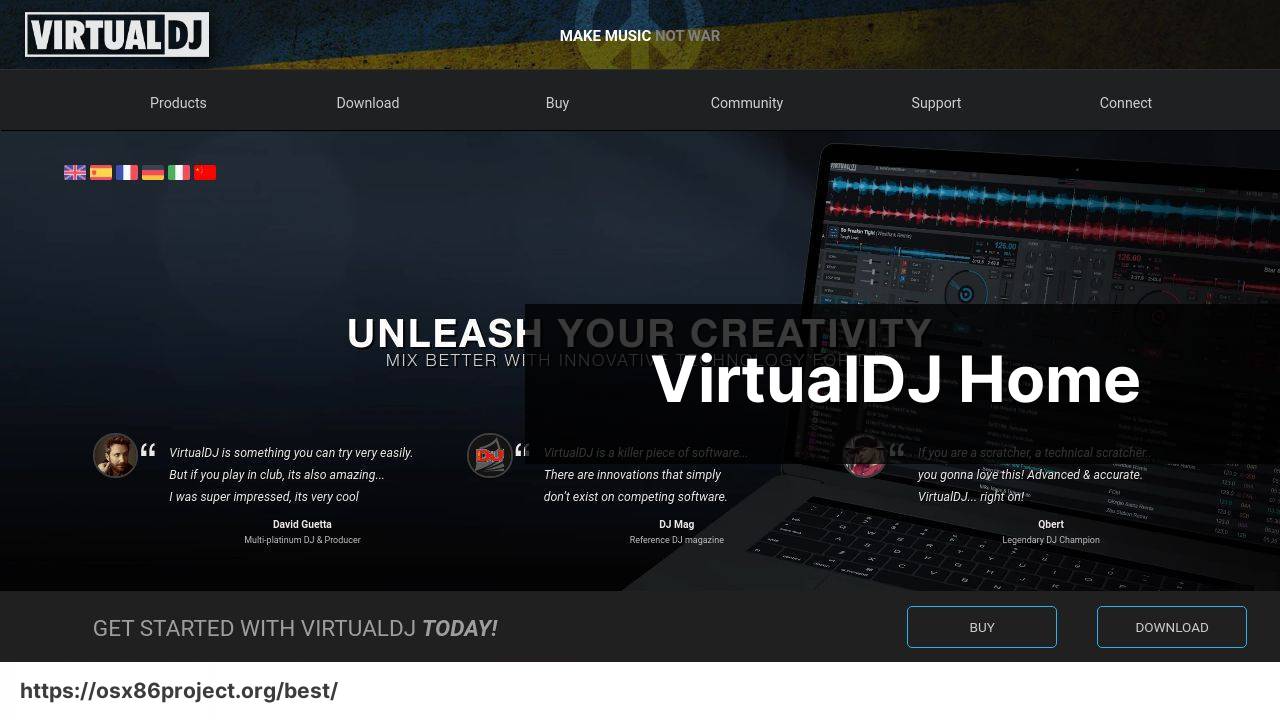 https://www.virtualdj.com screenshot