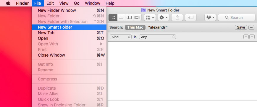 mac duplicate finder window