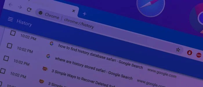How to Recover Deleted History on a Mac for Google Chrome or Safari
