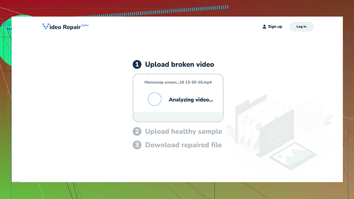 Clever Online Video Repair Screenshot