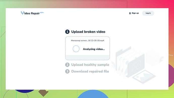 Clever Online Video Repair Screenshot