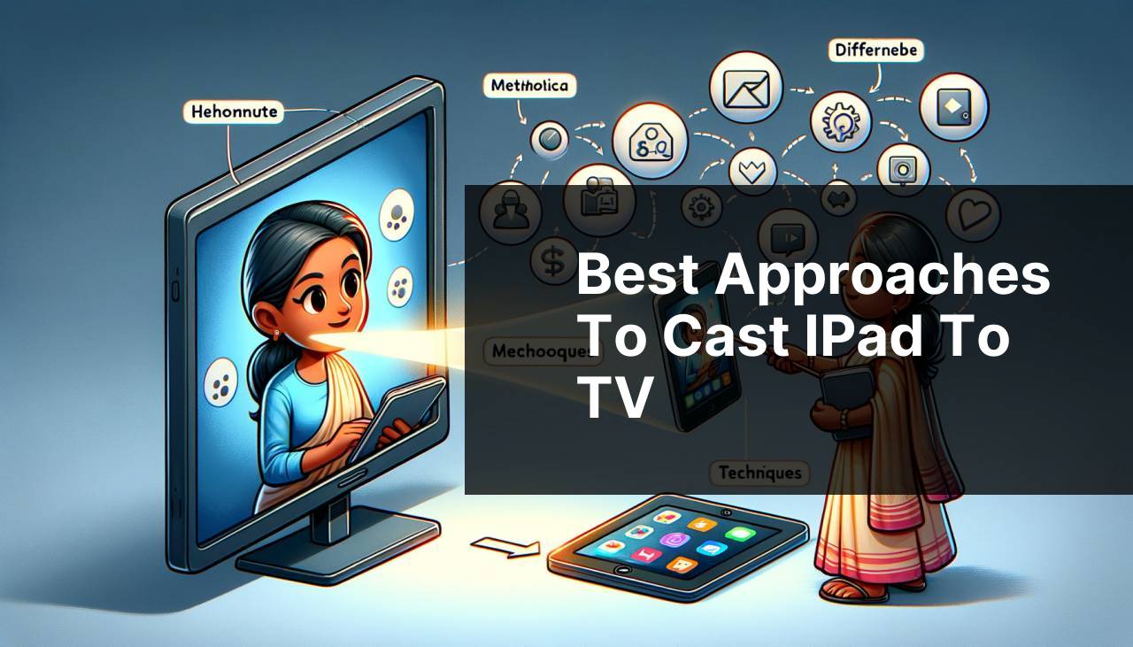 Best Approaches to Cast iPad to TV