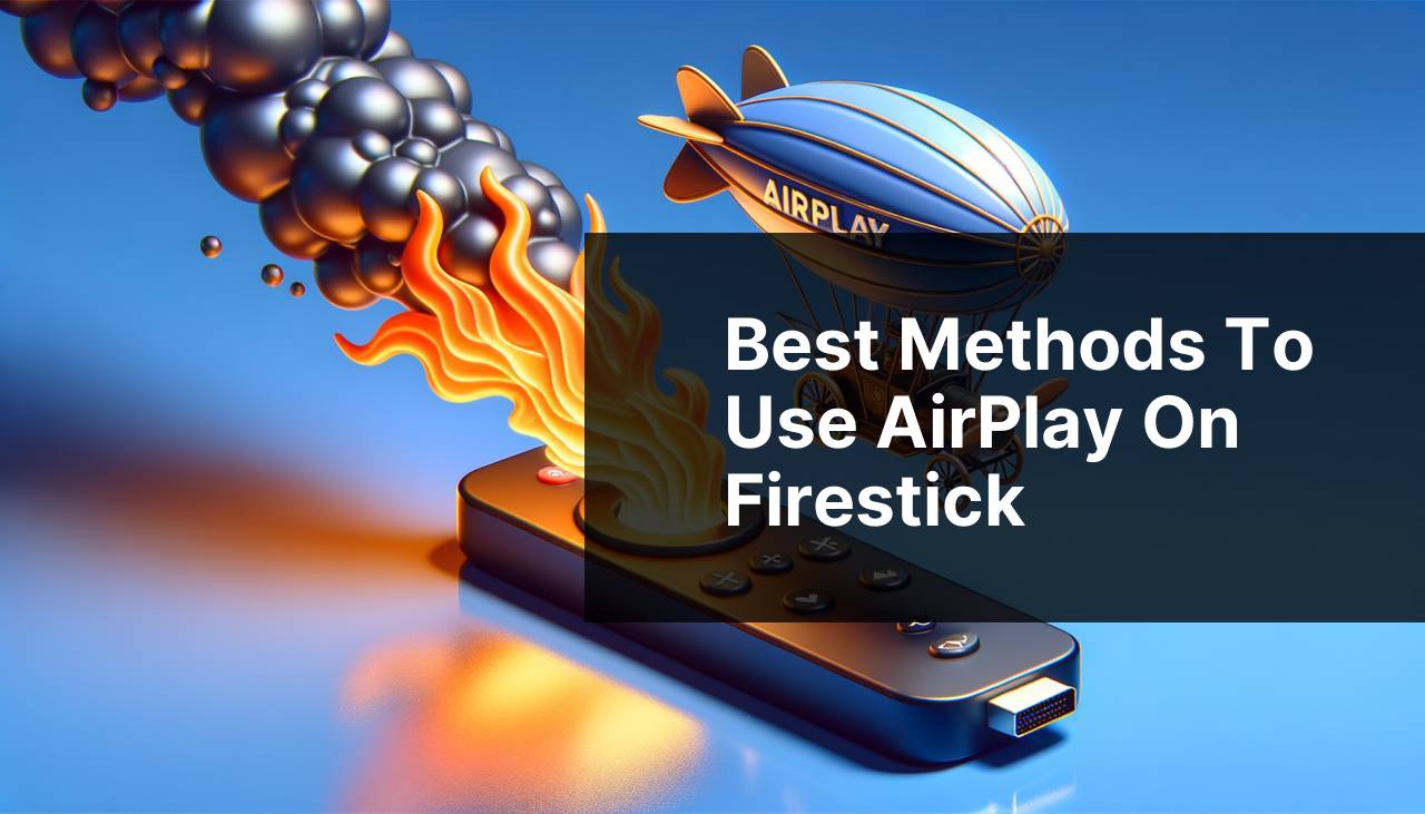 Best Methods to Use AirPlay on Firestick