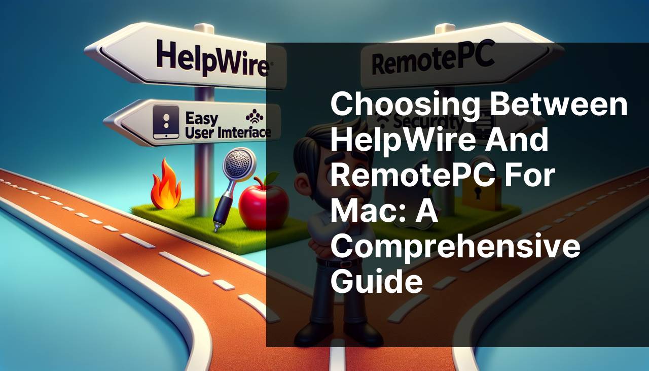 Choosing Between HelpWire and RemotePC for Mac: A Comprehensive Guide