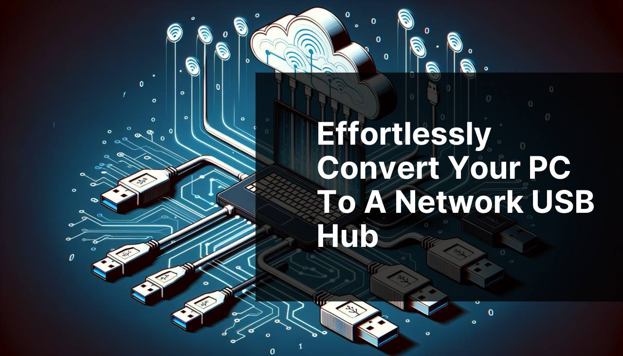 Effortlessly Convert Your PC to a Network USB Hub