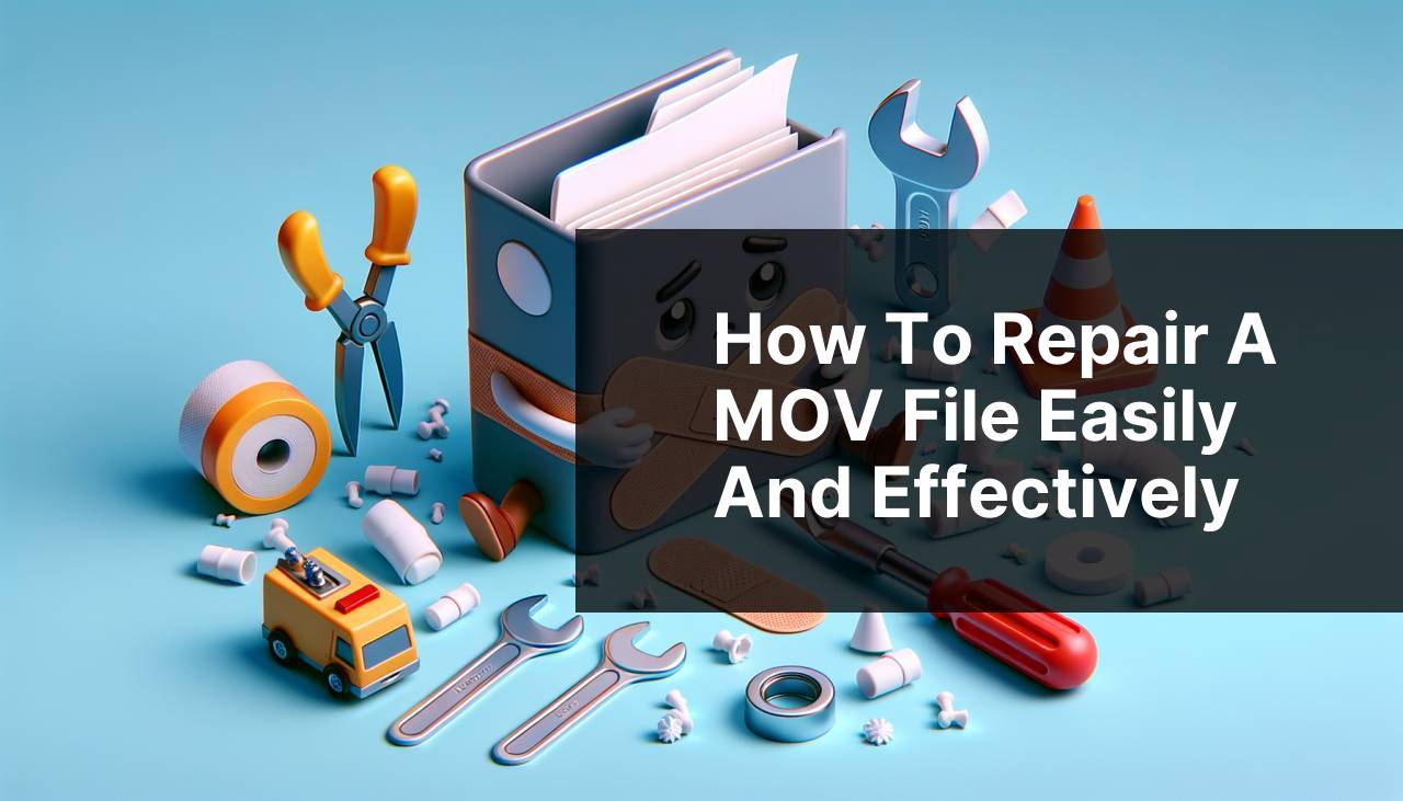 How to Repair a MOV File Easily and Effectively