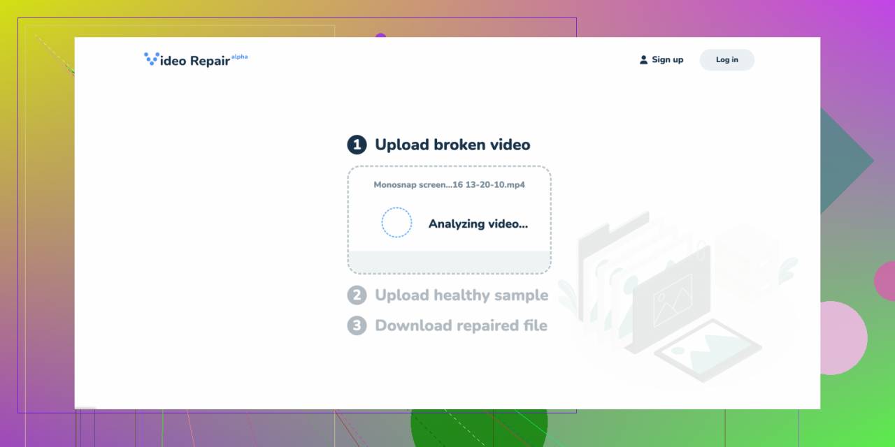 Capture d'écran Comment réparer avec succès les fichiers MP4