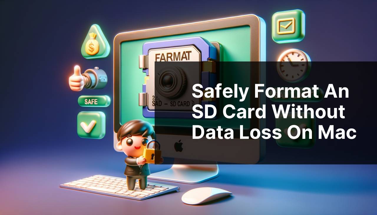 Safely Format an SD Card Without Data Loss on Mac