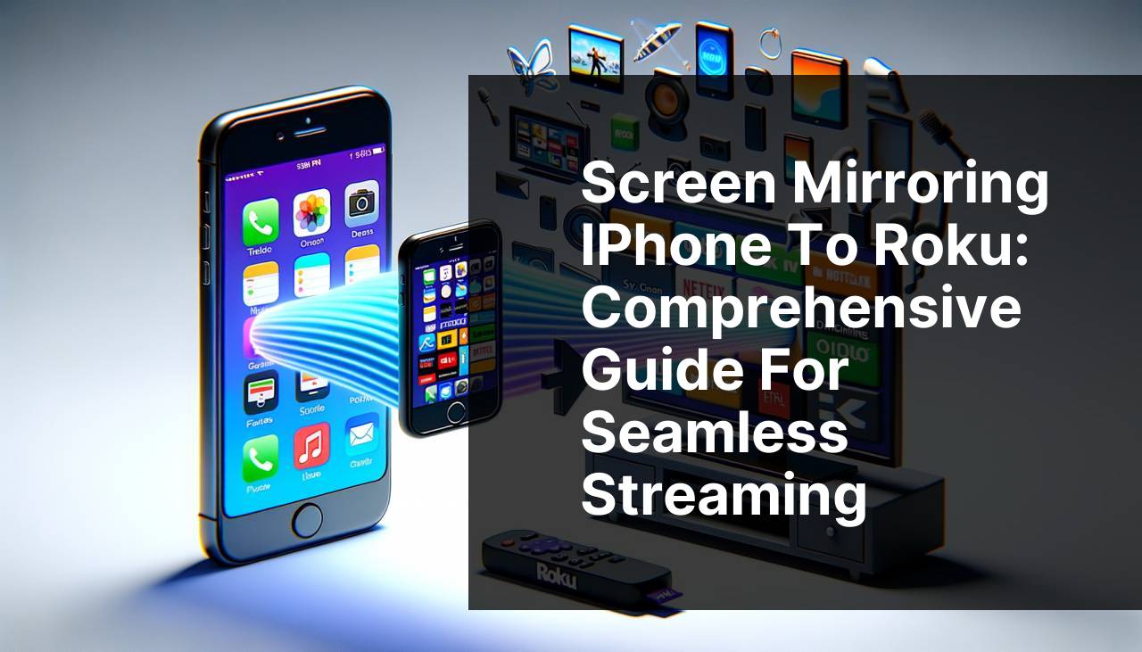 Screen Mirroring iPhone to Roku: Comprehensive Guide for Seamless Streaming