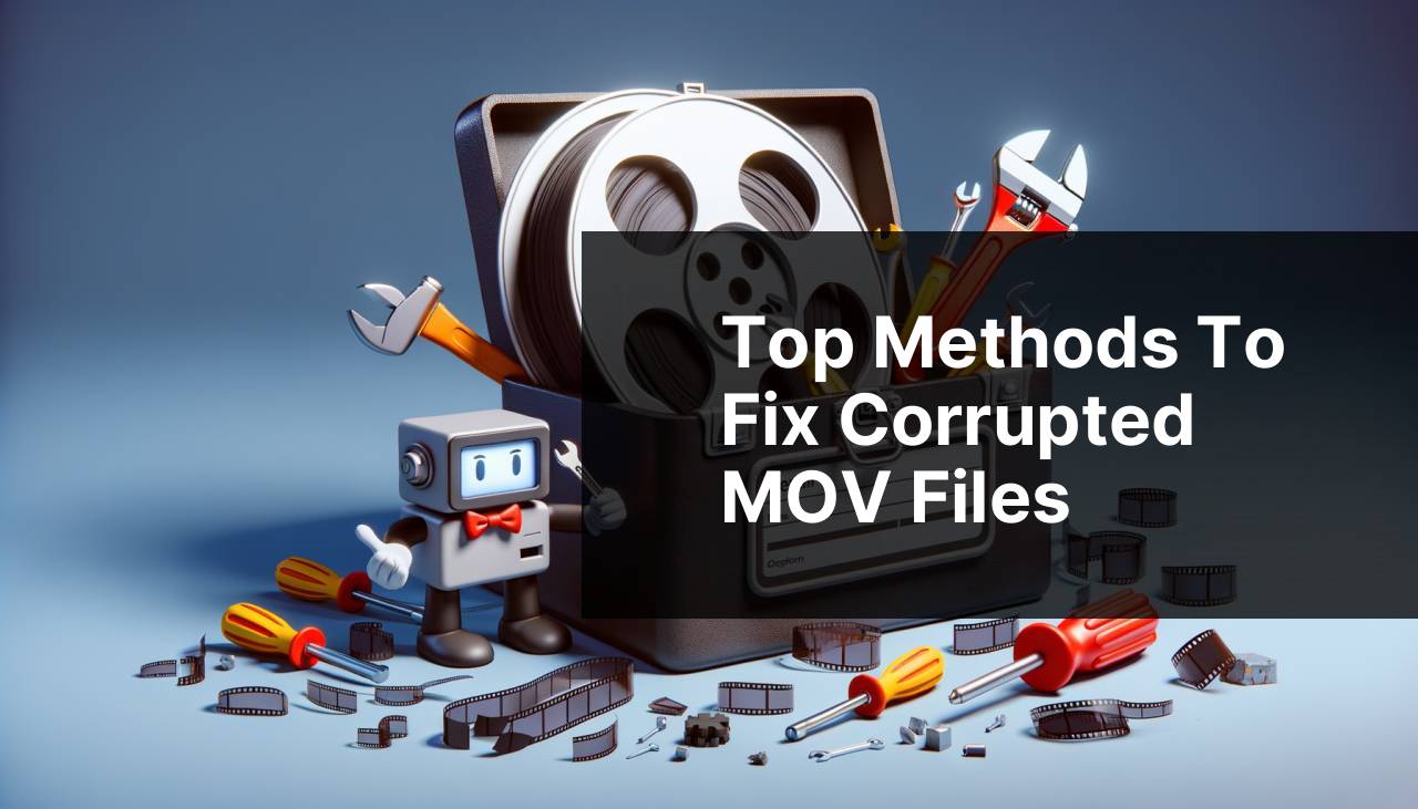 Top Methods to Fix Corrupted MOV Files