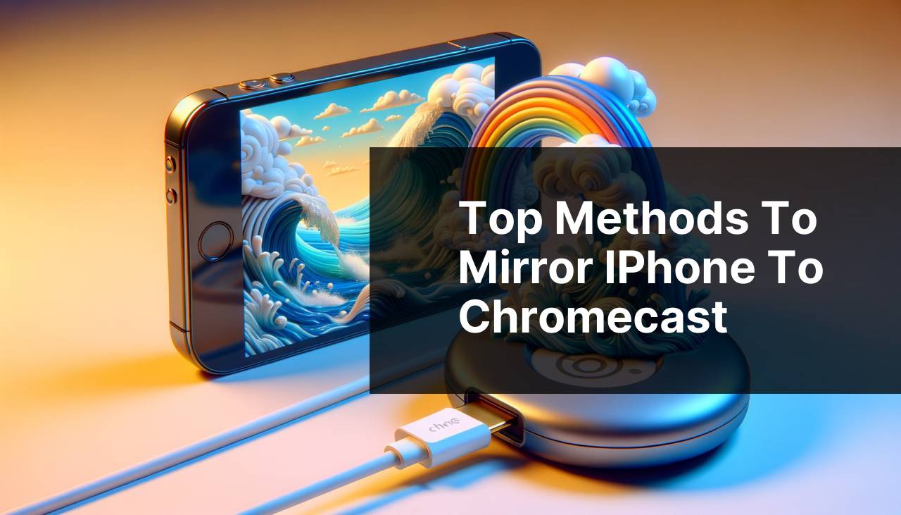 Top Methods to Mirror iPhone to Chromecast