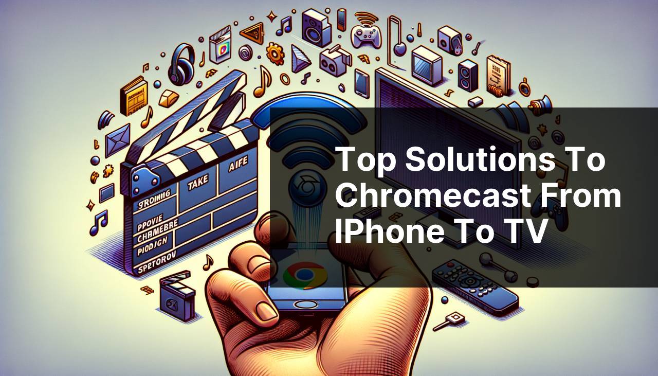 Top Solutions to Chromecast from iPhone to TV