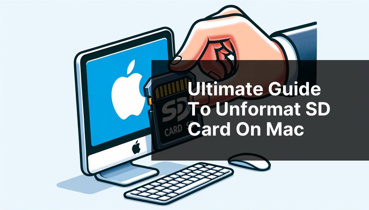 Ultimate Guide to Unformat SD Card on Mac