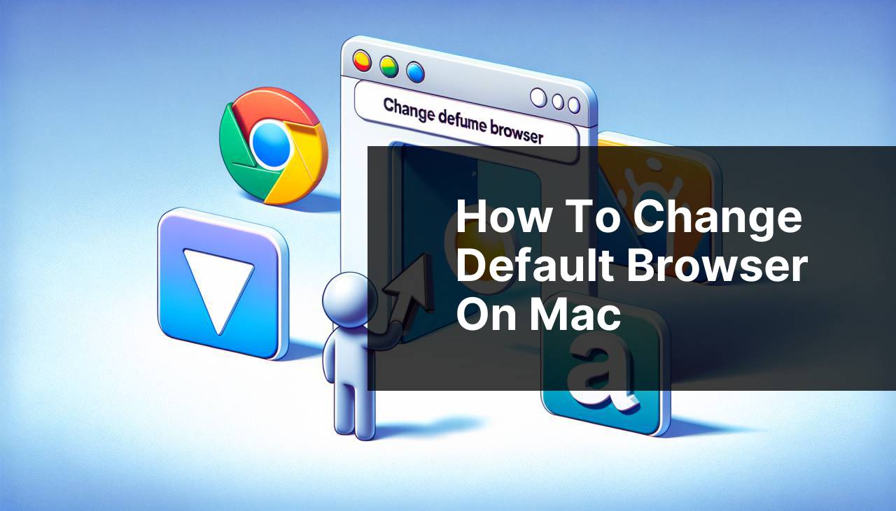 how to change default browser on mac