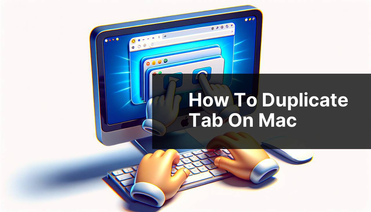 how to duplicate tab on mac
