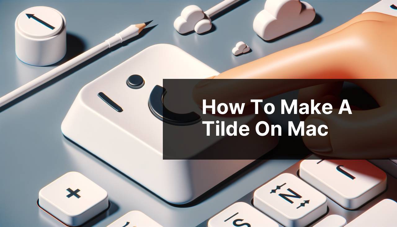 how to make a tilde on mac