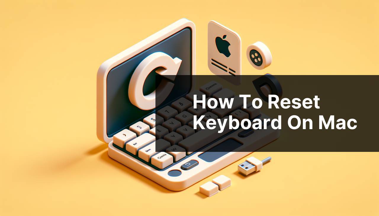 how to reset keyboard on mac