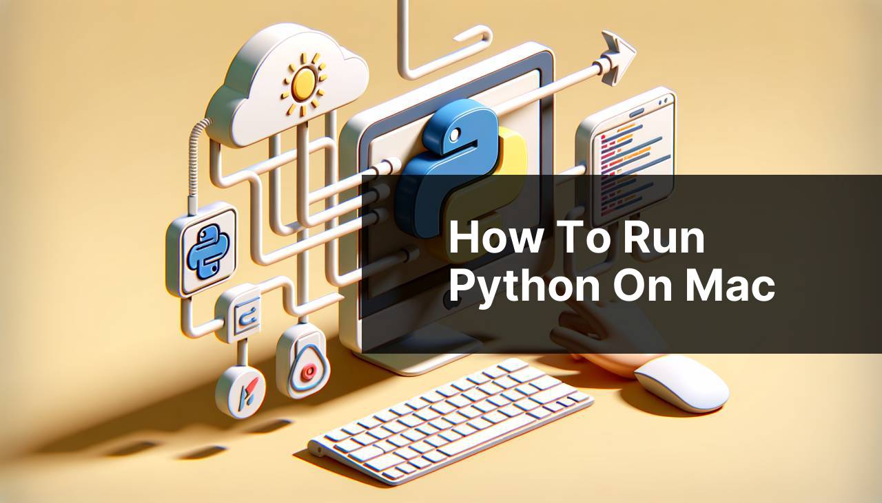 how to run python on mac
