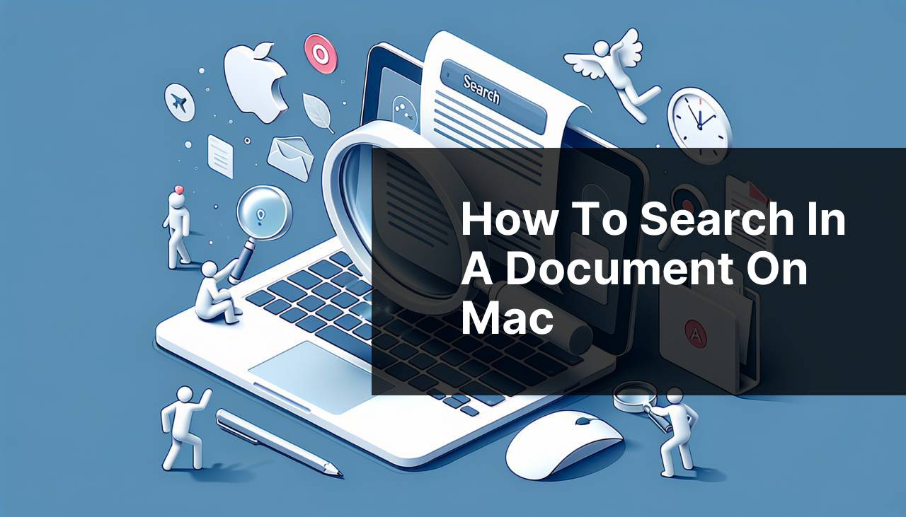 how to search in a document on mac