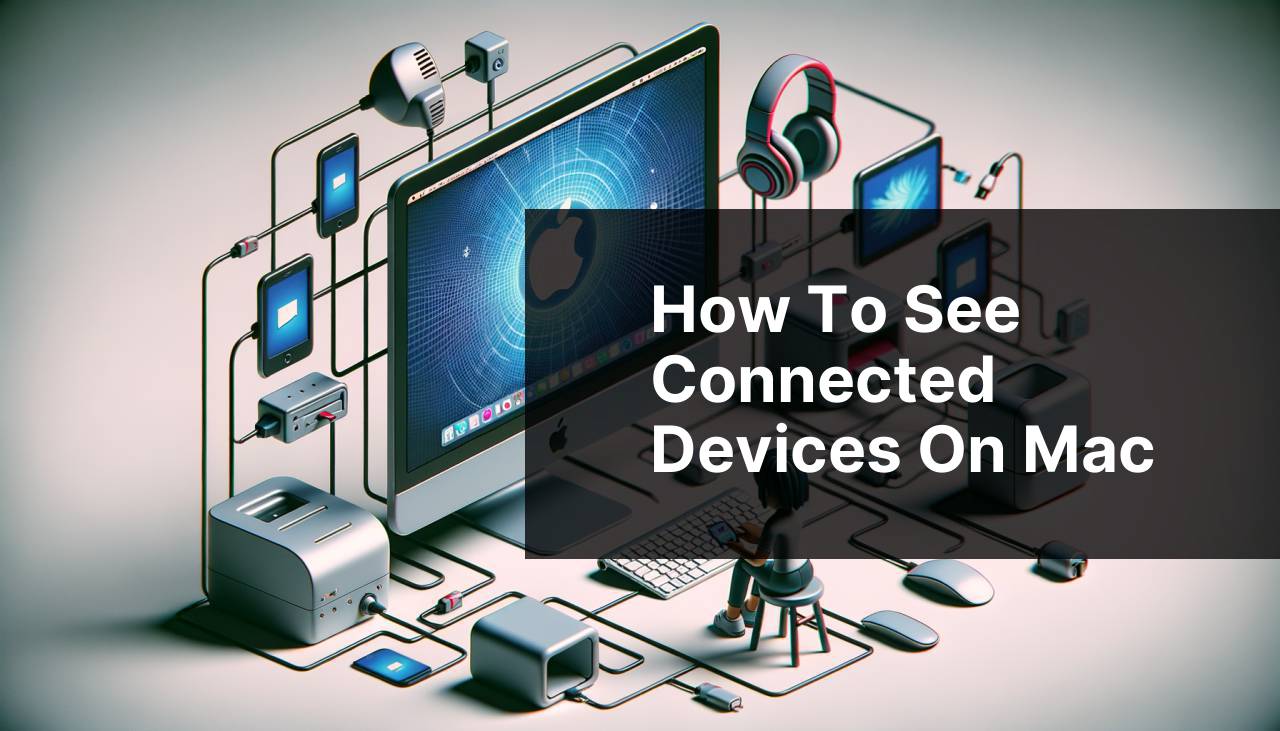 how to see connected devices on mac