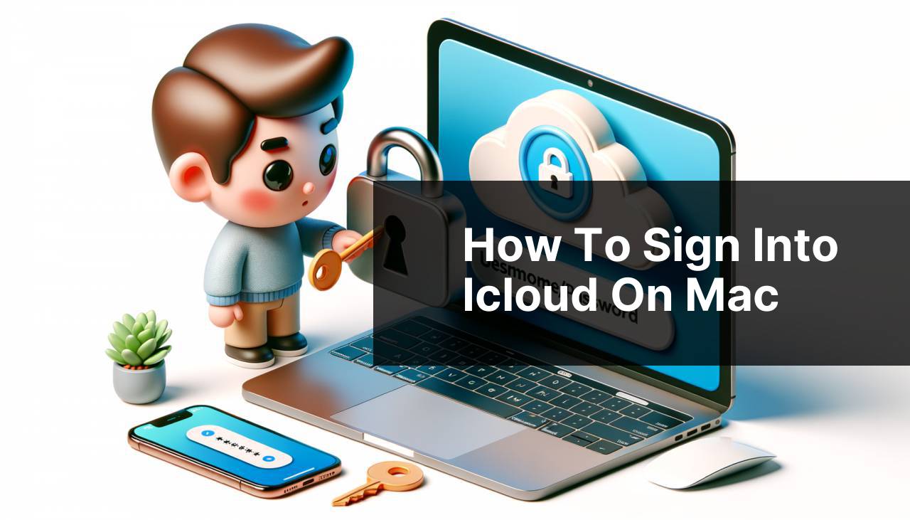 how to sign into icloud on mac