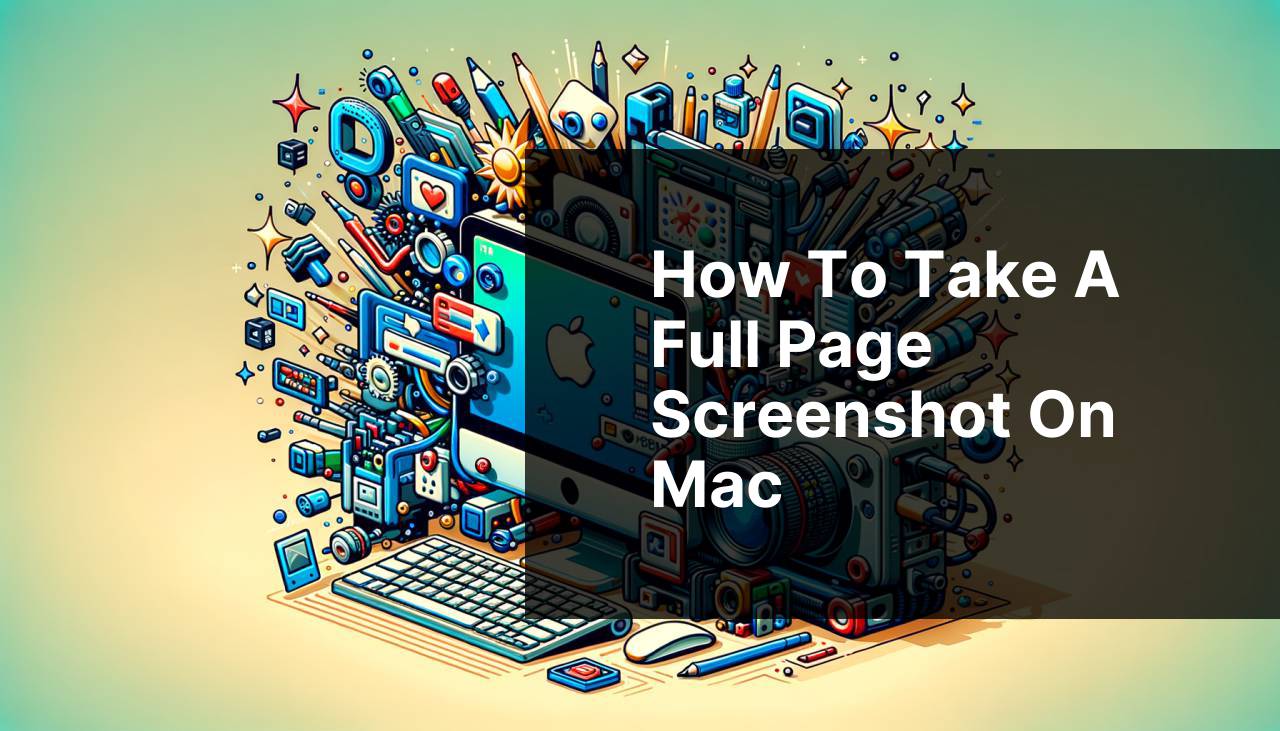 how to take a full page screenshot on mac