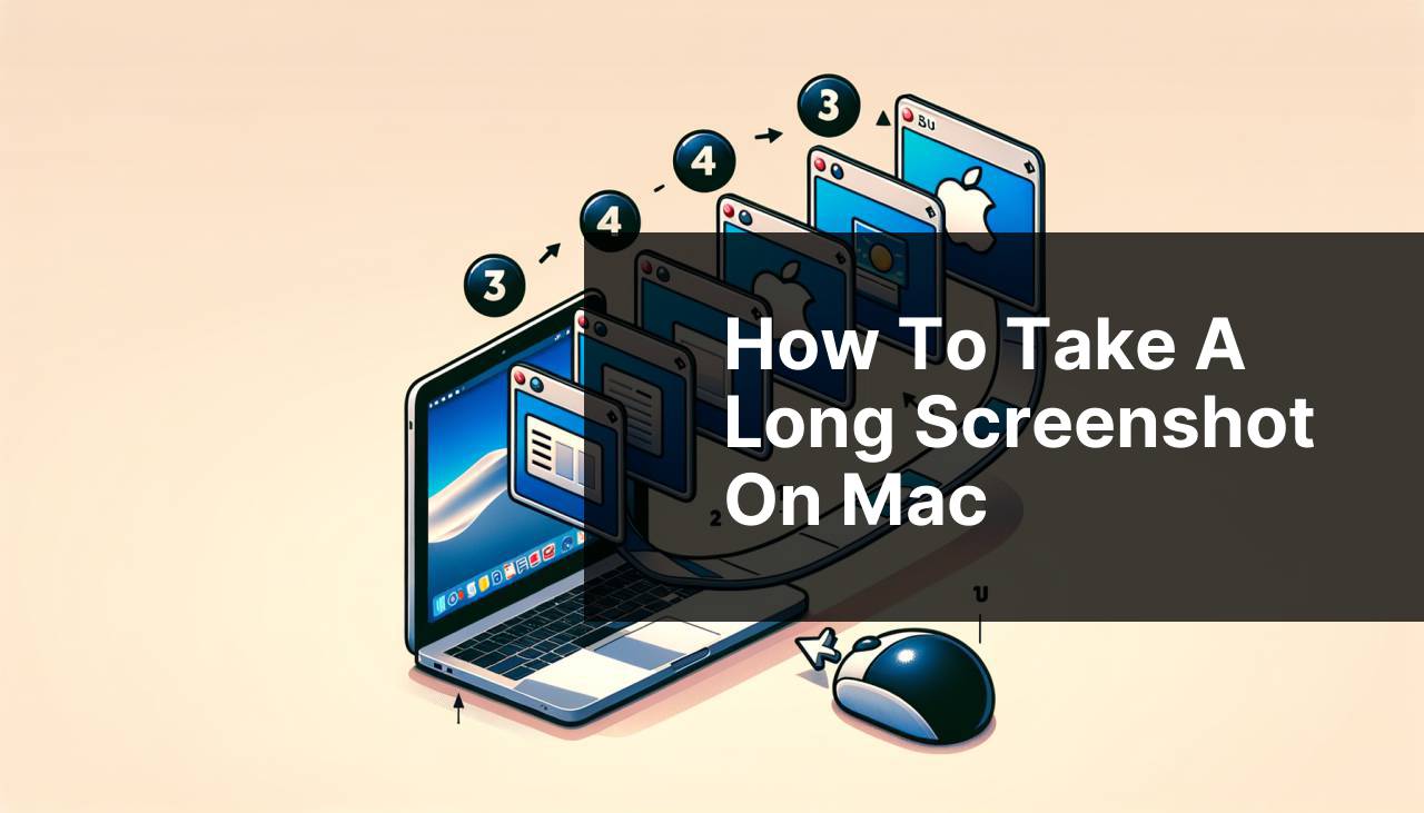 how to take a long screenshot on mac